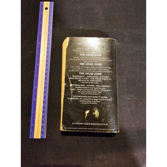 Vintage Stephen King The Dead Zone Paperback Book 1980 First Printing Classic - Picture 6 of 7